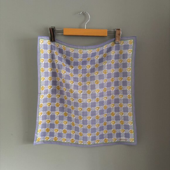 Vintage Moschino Peace + Hearts Scarf - Picture 7 of 9